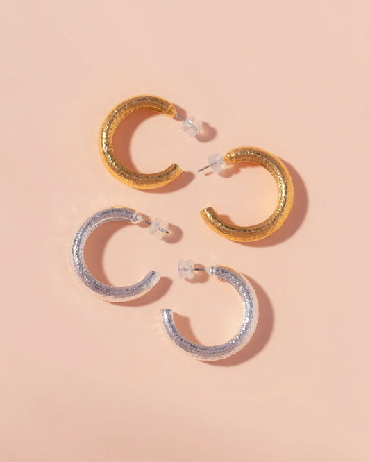 Pendientes Textura Bold