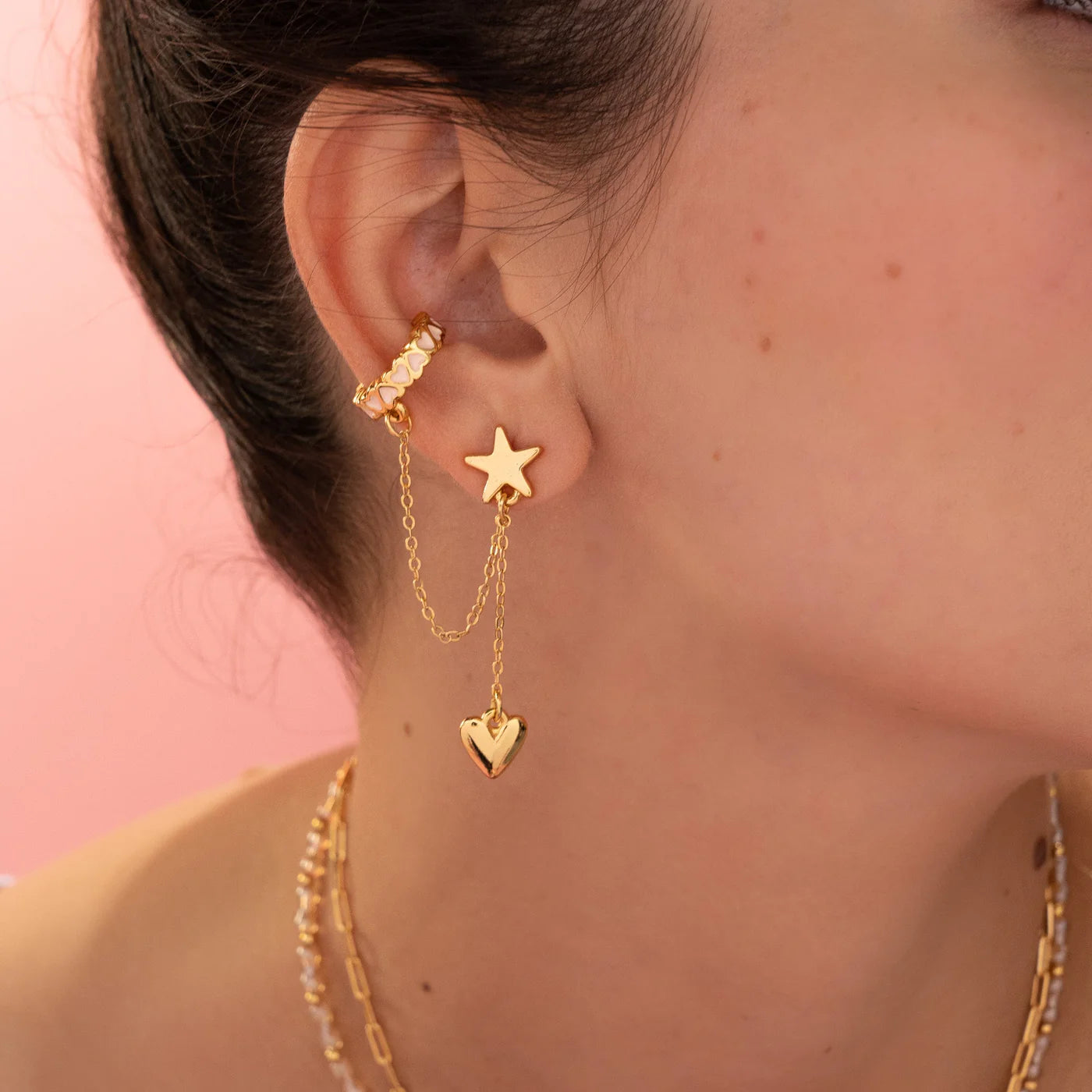 Set X 2 Earcuff Estrella Love