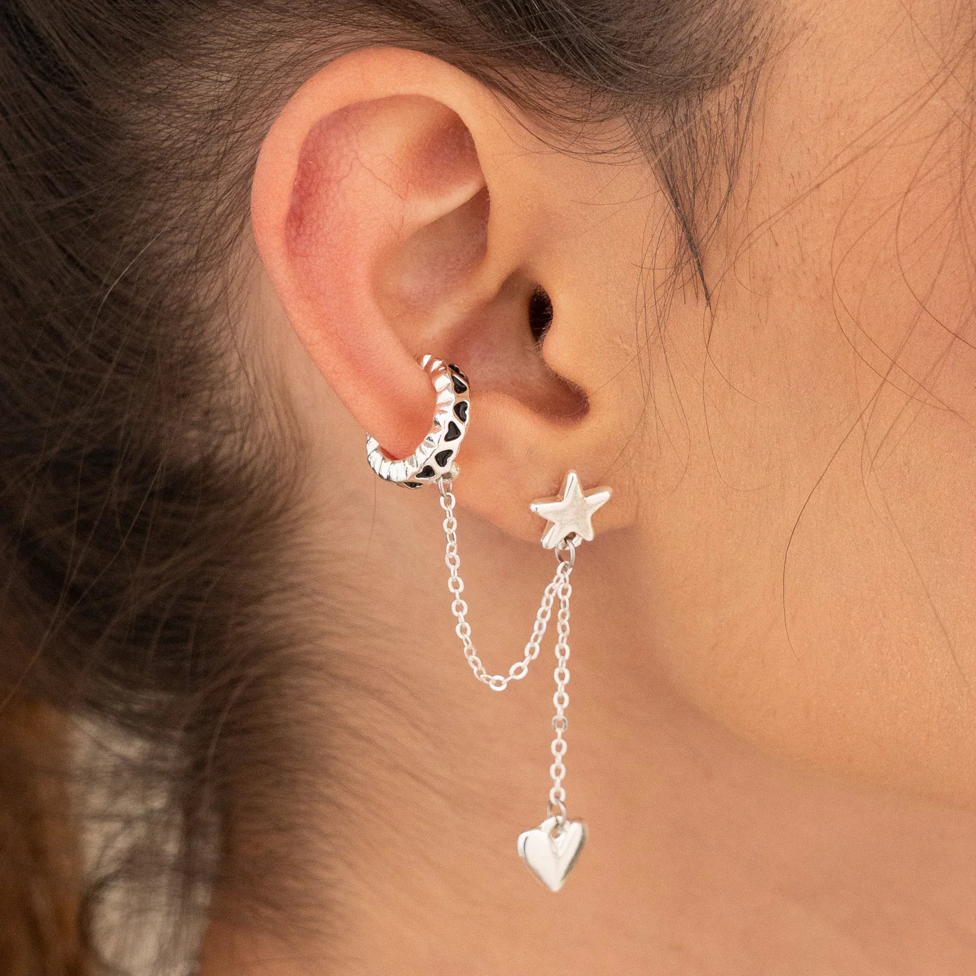 Set X 2 Earcuff Estrella Love